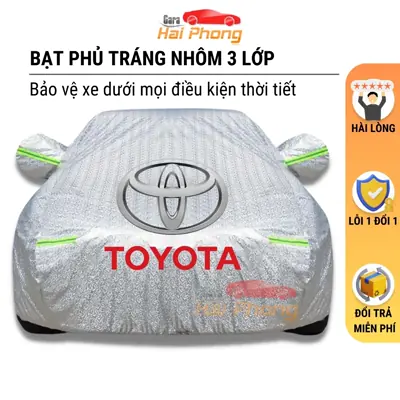 Bạt phủ xe Innova Cross - Ít sử dụng, cồng kềnh