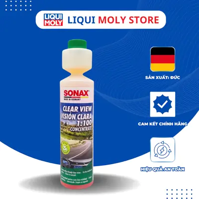 Nước rửa kính Sonax cho xe Innova Cross - Lau kính sạch bóng